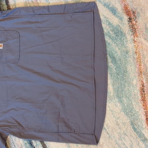 Carhartt Large Gray style #C16418 Rugged Flex Ripstop Chest Pocket Scrub… - Picture 9 of 14